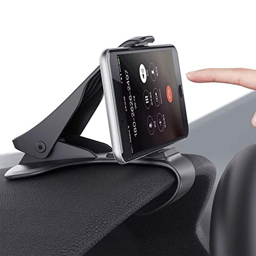 Car Phone Mount, MANORDS Durable Dashboard Car Phone Clip Holder Compatible for iPhone 11 Xs Max R 8 Plus 7 Samsung Galaxy S10 E S9 S8 Plus Edge Note 9 and More