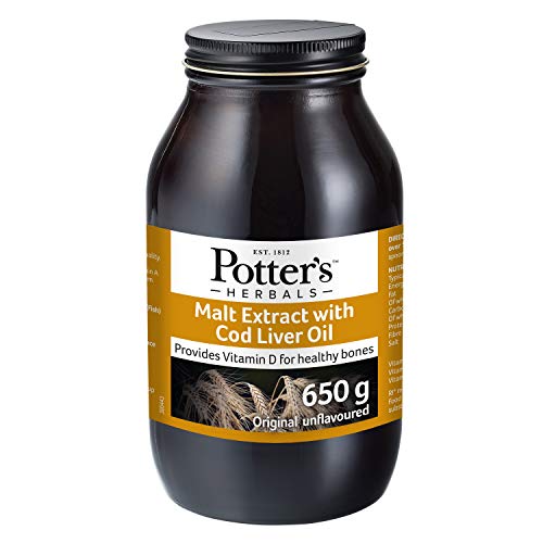 Potter Malt Extract and Cod Liver Oil 650g