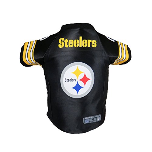 Littlearth NFL Pittsburgh Steelers Premium Pet Jersey, Small