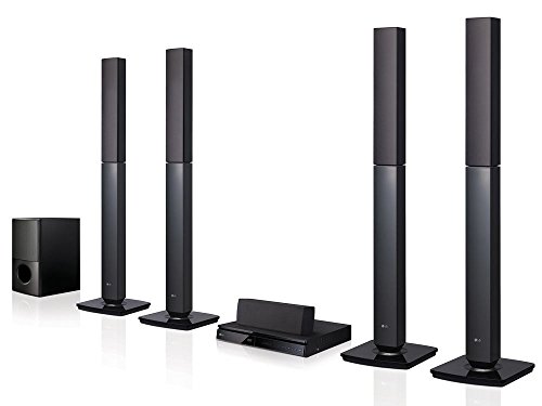LG LHD657 Bluetooth Multi Region Free 5.1-Channel Home Theater Speaker System w/ Free HDMI Cable, 110-240 Volt