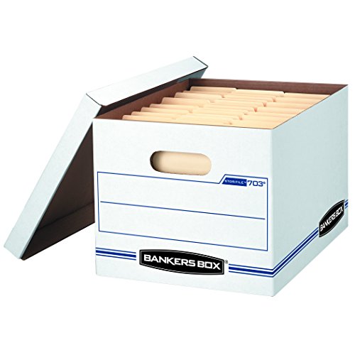 Bankers Box STOR/File Medium-Duty Storage Boxes,