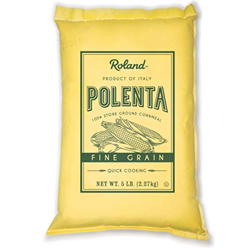 Roland Foods Fine Grain Yellow Polenta from Italy, 5 Lb Bag