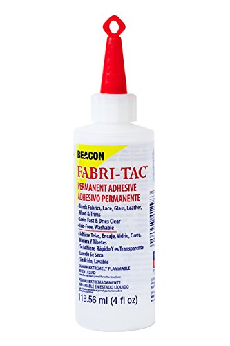 Beacon Fabri-Tac Permanent Adhesive, 4-Ounce (FT4D)