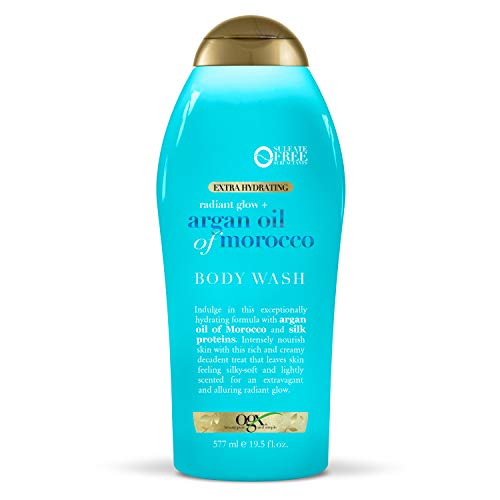 Ogx Beauty Ogx Radiant Glow Argan Oil Of Morocco Extra Hydrating Body Wash, 19.5 Oz