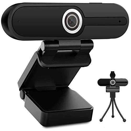 4K HD Webcam with Microphone, 8MP USB Computer Web Camera With Privacy Shutter and Tripod, Pro Streaming Webcam PC Cam Mac Desktop Laptop for Gaming Video Recording Calling Conferencing Online Classes