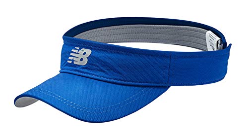 New Balance Men's and Women's Athletic Performance Sport Visor Headwear, One Size Fits Most Moisture Wicking Sports Cap