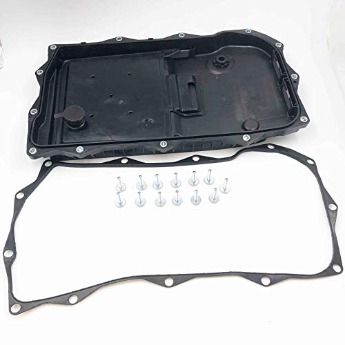 JSD Transmission Oil Pan w/Filter fit for 2013-2016 Dodge Charger 2014-2017 Dodge Durango Jeep Grand Cherokee 2014-2016 Ram 1500 REF# 68233701AA