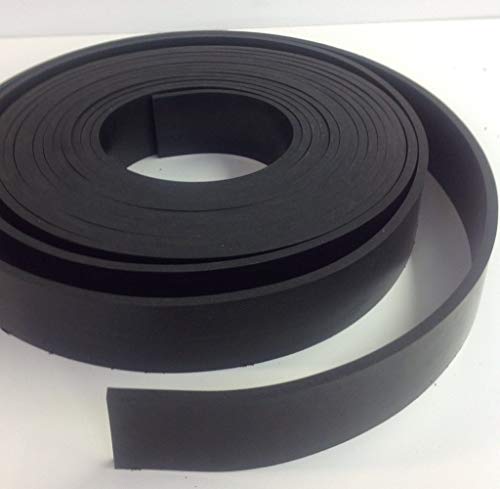 Solid Commercial Grade Neoprene Rubber Strip - .250' thk x 1.500' Wide x 25' Long