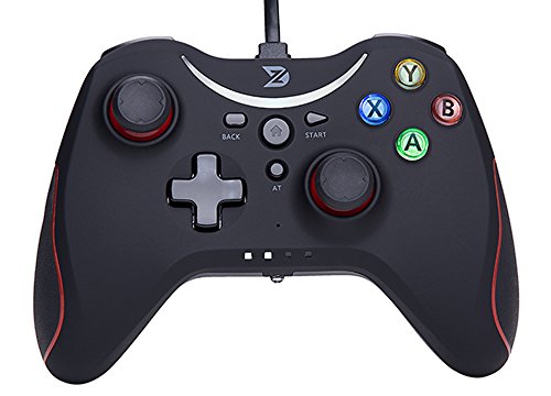 ZD T Gaming Wired Gamepad Controller Joystick for PC(Windows XP/7/8/8.1/10) / Playstation 3 / Android/Steam - Not Support The Xbox 360/One (T-Wired)