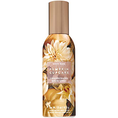 Bath and Body Works Pumpkin Cupcake Concentrated Room Spray 1.5 Ounce (2019 Edition, White Barn Label)