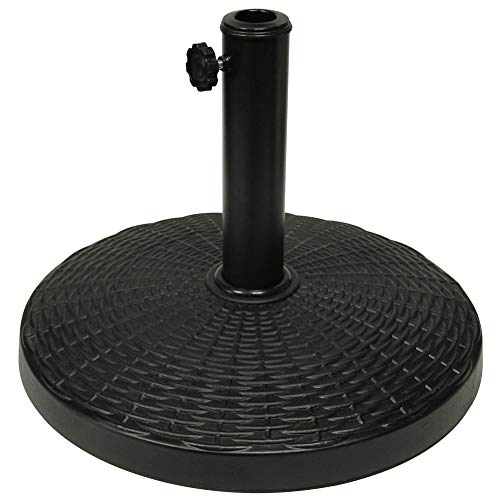 Blissun 22 lbs Heavy Duty Patio Market Umbrella Base Stand (16.5')