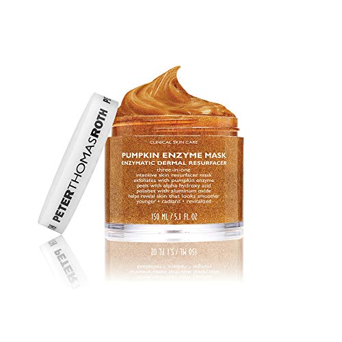 Pumpkin Enzyme Mask Enzymatic Dermal Resurfacer, Exfoliating Pumpkin Facial Mask for Dullness, Fine Lines, Wrinkles and Uneven Skin Tone