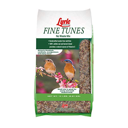 Lyric 2647440 Fine Tunes No Waste Bird Seed Mix, 15 lb