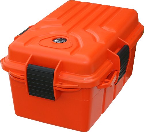 MTM Survivor Dry Box with O-Ring Seal (Orange, Small)