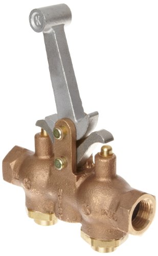 Kingston 303 Series Brass Hoist Control Valve, 1/2' NPT Female