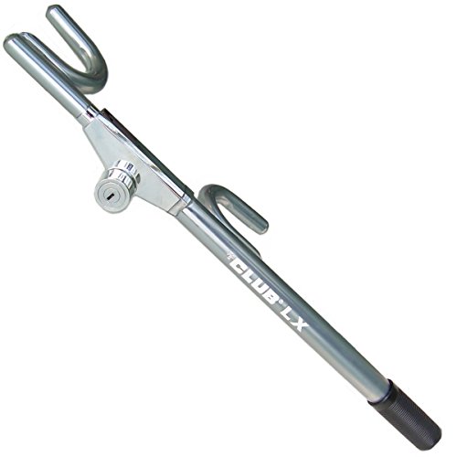 The Club 1103 LX Series Steering Wheel Lock, Silver