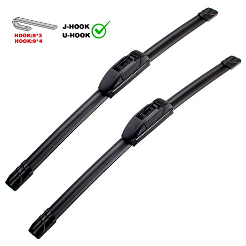 OEM QUALITY 26' + 18' PARRATI Premium All-Season Windshield Wiper Blades (Set of 2)