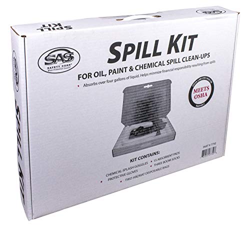 SAS Safety 7750 Emergency Response Spill Kit