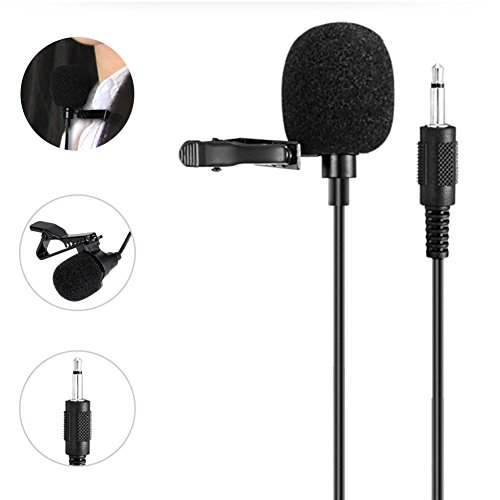WinBridge Portable Collar Clip Microphone 3.5mm Audio Compatible with All WinBridge Voice Amplifiers S6