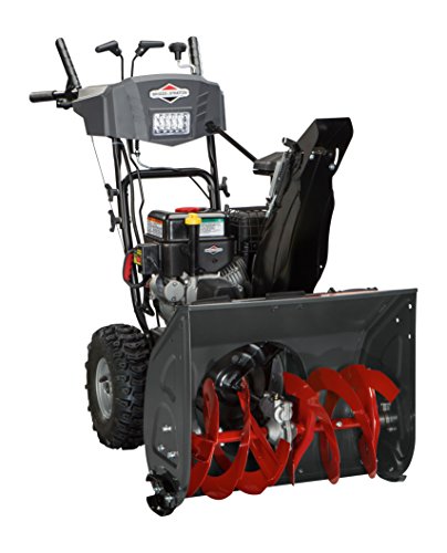 Briggs & Stratton S1024 Standard Series 24-Inch Dual-Stage Snow Blower with Free Hand Control and Dash Mounted Chute Rotation