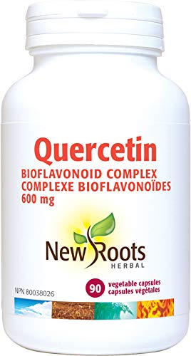 Quercetin Bioflavonoid Complex 600 mg - New Roots Herbal - 90 Vegetable Capsules