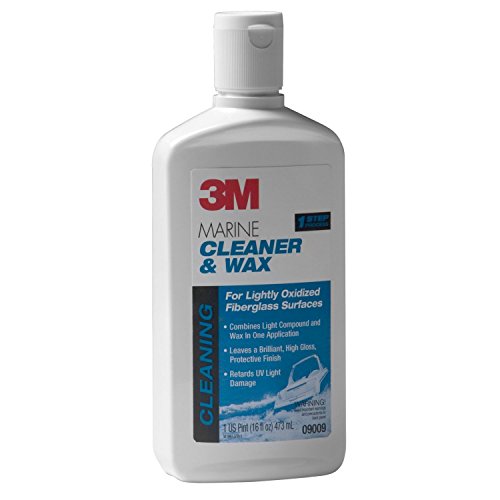 3M Marine Cleaner and Wax, 09009, 16.9 fl oz