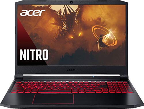 Acer Nitro 15.6inch IPS FHD Gaming Laptop, AMD 6-Core Ryzen 5-4600H Processor Up to 4.0 GHz, 8GB RAM, 256GB SSD, NVIDIA GeForce GTX 1650 Graphics 4GB GDDR6, Backlit Keyboard, Win10 (Renewed)