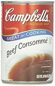 Campbell's Condensed Soup, Beef Consomme, 10.5 Ounce (Pack of 6)