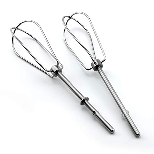 （2PACK）W10490648 Hand Mixer Turbo Beater by AMI PARTS Replaces KHM2B, W10490648, KHM5, AP5644233, W10240913, AP5644233, PS4082859