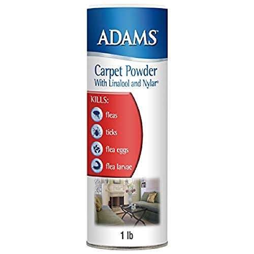 Adams Flea & Tick Carpet Powder, 16 Ounce