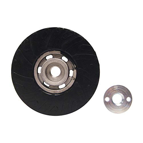 Mercer Industries 324045 Backing Pad for Semi-Flexible Discs - Rubber, 4-1/2' x 5/8'-11