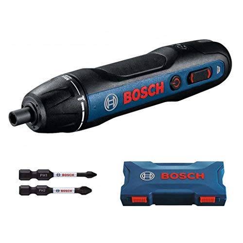 Bosch Power Screwdriver, Vehpro 2 Generation 5 Torque Modes Press/Push to Go Wireless Cordless Electric Handheld Screwdriver for Home Improvement, Automotives and Tool Working