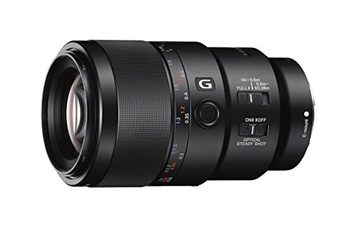 Sony SEL90M28G FE 90mm f/2.8-22 Macro G OSS Standard-Prime Lens for Mirrorless Cameras,Black