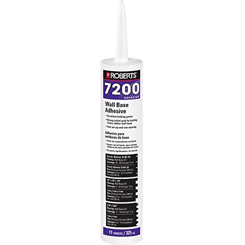 ROBERTS 7200-11C Adhesive, 11oz, Creamy Tan