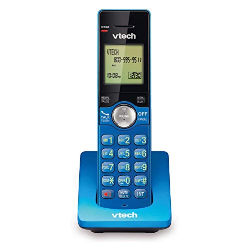 VTech CS6909-15 Accessory Cordless Handset, Blue | Requires A CS6919, Or CS6929 Series Cordless Phone System to Operate
