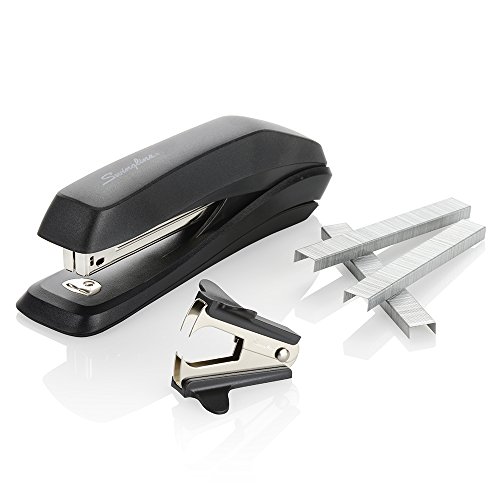 Swingline Stapler Value Pack, Standard Stapler, 15 Sheet Capacity, includes Staples & Staple Remover (S7054567H),Black