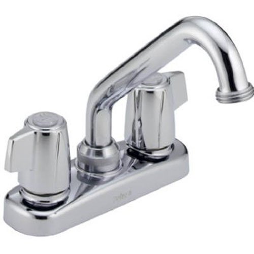 Delta Faucet 2131LF Classic Two Handle Laundry Faucet, Chrome