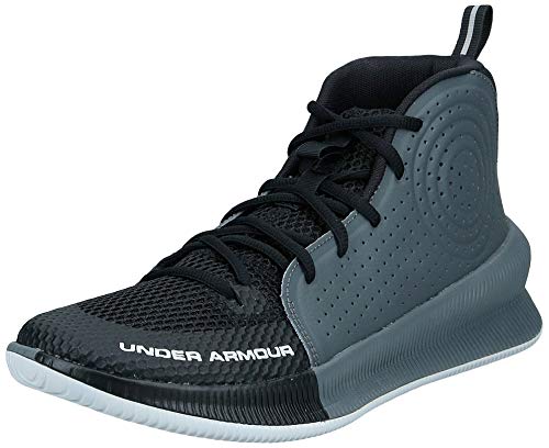 Under Armour Men's Jet 2019 Basketball Shoe Running, Black (001)/Pitch Gray, 9.5