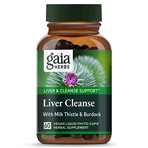 Gaia Herbs Liver Cleanse Liquid Phyto-Capsules, 60 Count