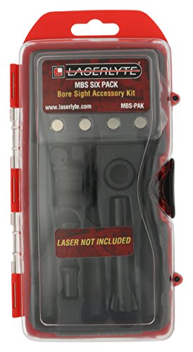 LaserLyte Laser Bore Sight Accessory Kit with Level, Caliber Tools and Case for Rifles, Pistols and Shotguns