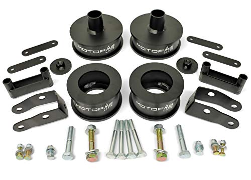 MotoFab Lifts 3 inch Front 3 inch Rear Full Lift Kit with Shock Extenders compatible with Jeep Wrangler JK