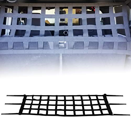 Youxmoto Trucks Tailgate Net for Mid Size Pickup Truck Cab Truck Bed Heavy Duty Cargo Tailgate Net Pack of 1（Black）