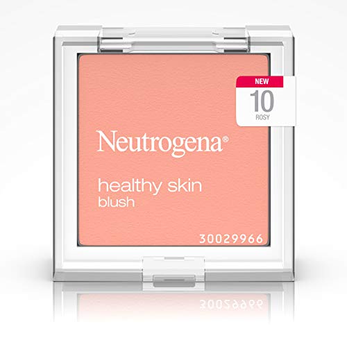 Neutrogena Healthy Skin Powder Blush Makeup Palette, Illuminating Pigmented Blush with Vitamin C and Botanical Conditioners for Blendable, Buildable Application, 10 Rosy,.19 oz