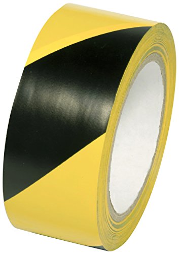 Incom - VHT210 INCOM Manufacturing: Hazard Warning Conformable Tape, 2' x 54', Yellow/Black