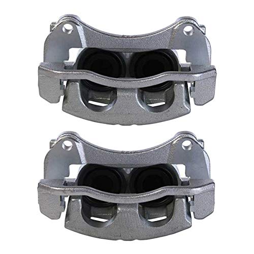 AutoShack BC2900PR Front Brake Caliper Pair 2 Pieces Fits Driver and Passenger Side