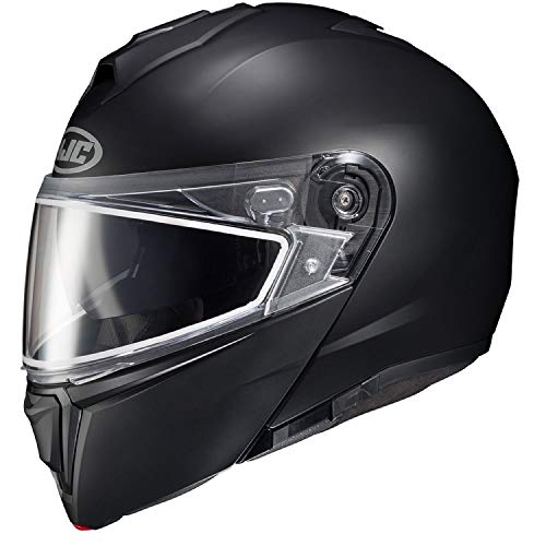 HJC i90 Modular Snowmobile Helmet Semi-Flat Black Xl