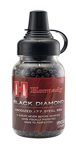 Umarex 2211056 Hornady Black Diamond .177 Caliber Steel BB Gun BBs (1500 Count)