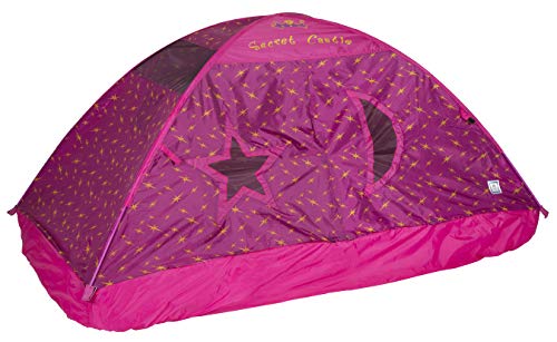 Pacific Play Tents 19720 Kids Secret Castle Bed Tent Playhouse - Twin Size
