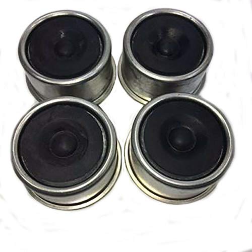 GHGW Replaces Trailer Axle Dust Cap Cup Grease Cover & Plug RV Camper Utility 1.98'(4 Pack)