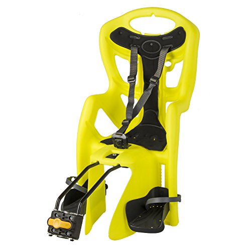 Bellelli Pepe Seatpost Mounted Baby Carrier, Yellow/Black